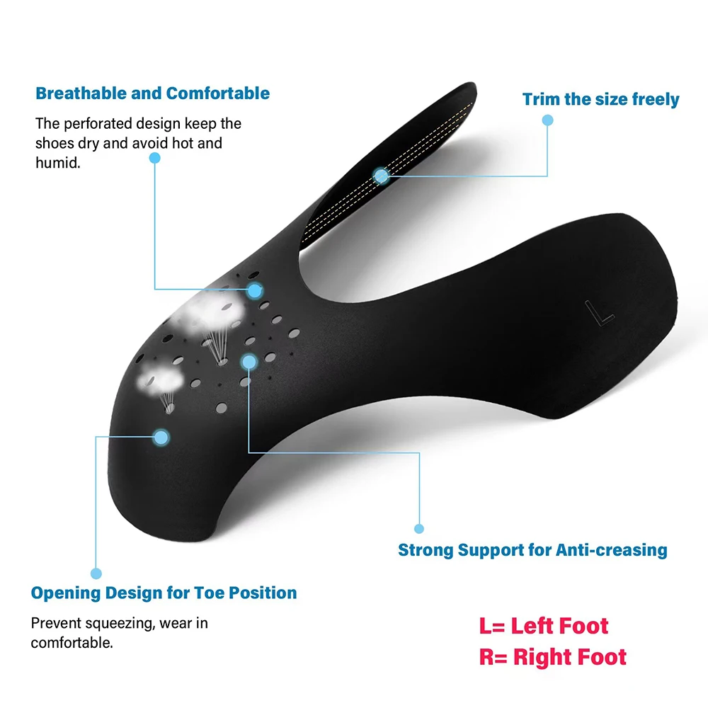 5pairs Crease Protector Shoe H - Crease Protector Toe ulasan dan harga