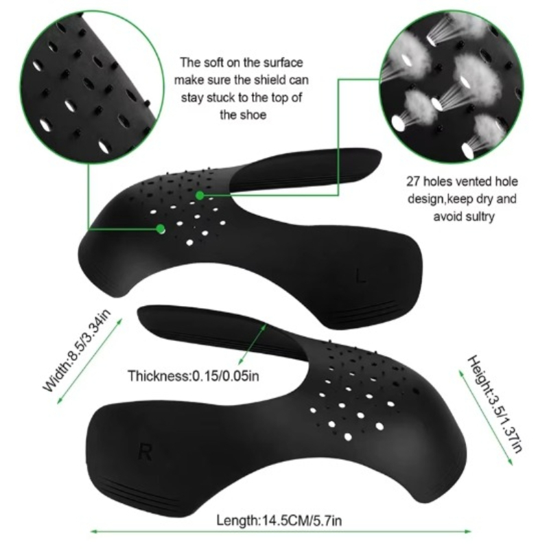 Sports shoe crease protection  - Crease Protector Toe ulasan dan harga